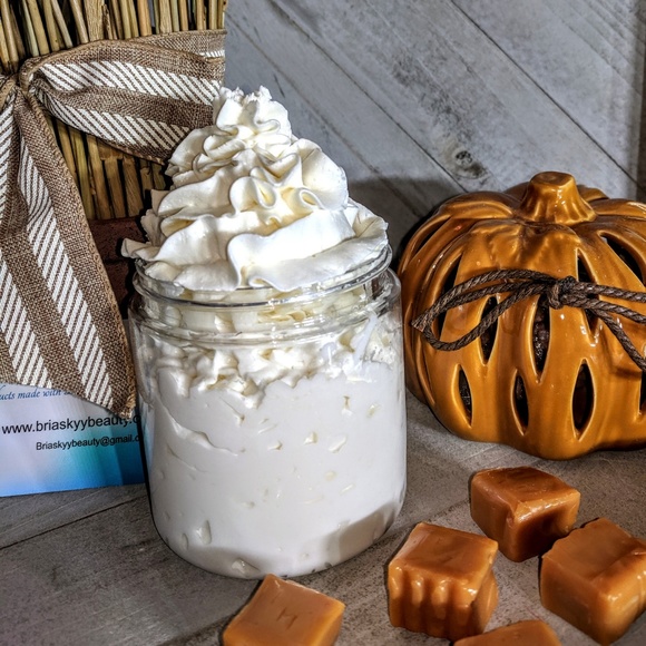Organic Homemade Lotion Pumpkin Caramel. hand body - Picture 3 of 6